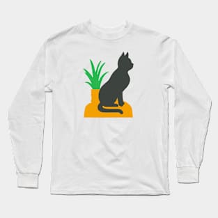 inside cat Long Sleeve T-Shirt